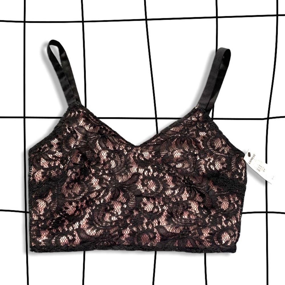 NWT express Lacy bralette too